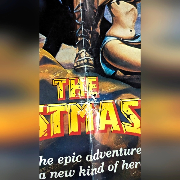 Vintage Rare 1982 Original Theater Box The Beastmaster Movie Theater Poster - Picture 8 of 9